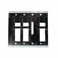 Big 4D Corner Power Supply Five Bay for Hard Drive Backplane NAS Chassis Adapter 6G/Bps Storage Server Backplane.