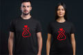 Cotton couple t-Shirt for Men.