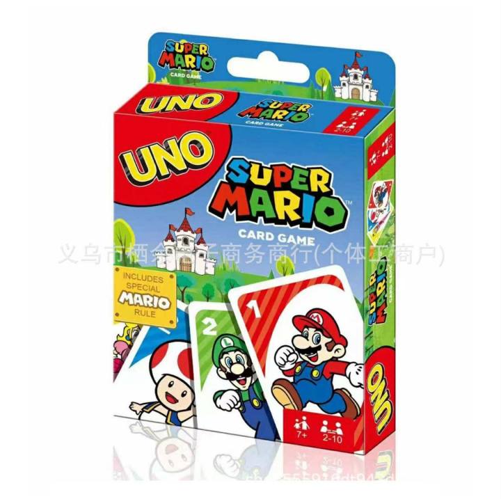“UNO Super Mario Edition – Classic Card Game with Mario Characters | Family & Friends Fun”