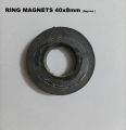 40x8mm Black RING MAGNETS 40x8mm Ring Magnets Multipurpose Permanent Round Ring Magnet Permanent Magnet.