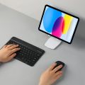 Bluetooth Keyboard & Mouse Combo for Mac, PC, Laptops, iPad, Tablets | Rechargeable Keyboard and Silent Mouse | Ultra-Slim, Quiet Typing, Wireless, Portable and Lightweight Keyboard Mouse Set. 