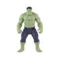 Plastic Hulk Man Action Figure - Green and Black. 