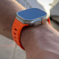 Silicone Strap For Apple Watch ultra 2 Band 44mm 49mm 45mm 42mm 40mm 41mm 38mm sport correa bracelet iwatch Series 7 6 3 se 8 9.