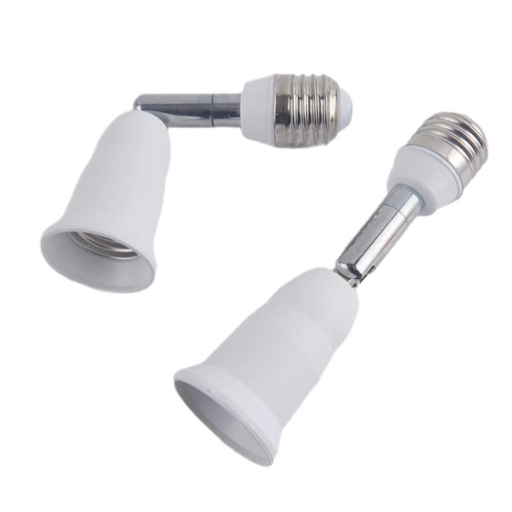 Flexible Position Holder Extender E27 Socket Base Screw Bulb Extension Adapter Encounter