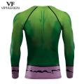 VIP FASHION Man Muscle T-shirts Superhero Shirt Compression Top Tee Party Male Cosplay Tshirt Exercise Clothing for Gym.