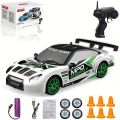 15KM/H High Speed RC Car Toys 1:24 2.4G Remote Control Toy, Car Model Vehicle Electric Drift Racing Car Birthday Gift For Kids Christmas Halloween Thanksgiving Gift. 