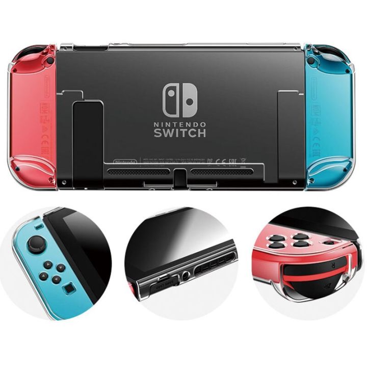 %E3%80%90VisioN%20Shop%E3%80%91Transparent%20PC%20Case%20For%20Nintendo%20Nintend%20Switch%20Funda%20Transparente%20Detachable%20Protect%20Cover%20Cases%20To%20Dockable%20-%20Image%205