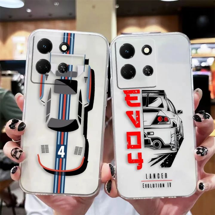 Phone Case For Infinix NOTE 10 11 12 30 30i SMART 5 6 7 ZERO CAMON 19 20 PRO Case Shell Japan Tokyo Racing Sports Car JDM Drift