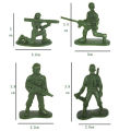 【3C VictoryEagle】100Pcs Classic Figures Models Playset Desk Kids Toy Gift. 