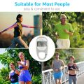 Multifunctional pedometer: step count/distance/calorie monitoring - 01#. 