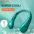 Portable Neck Fan Hands Free Bladeless Hanging Sport Cooling Wearable Personal Leafless Desk. 