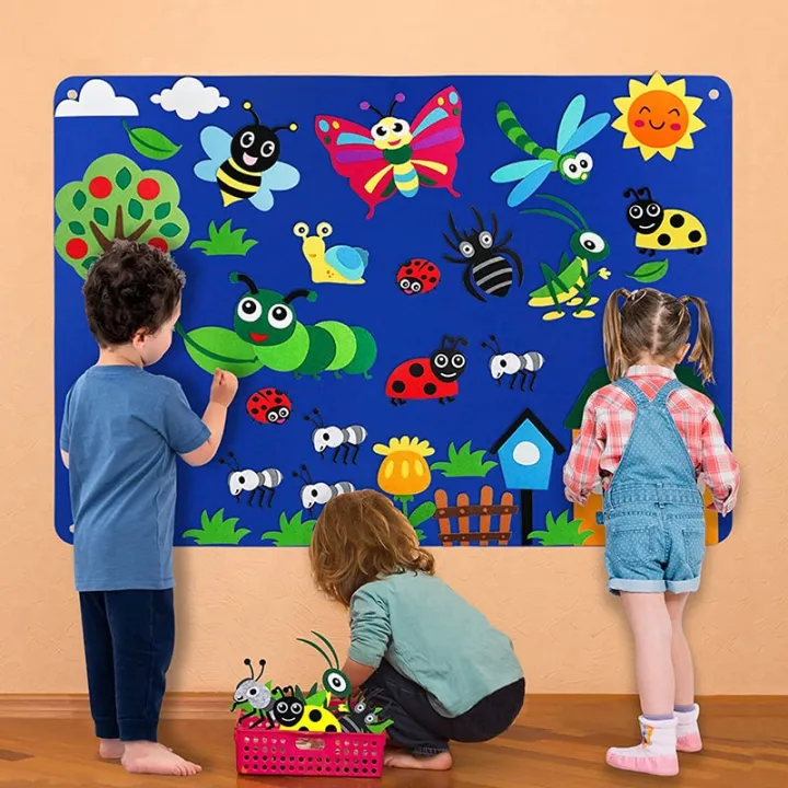 Kids%20DIY%20Felt%20Board%20Toys%20Montessori%20Story%20Board%20Ocean%20Farm%20Insect%20Animal%20Cartoon%20Pattern%20Wall%20Decoration%20Baby%20Early%20Learning%20Toy%20-%20Image%202