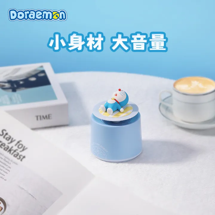 Doraemon%20holiday%20style%20bluetooth%20sound%20cute%20cartoon%20doll%20ornament%20speaker%20mini%20portable%20TWS%20small%20speaker%20-%20Image%204