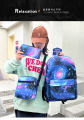 3PC-SET One Piece Luffy Schoolbag Recharged Backpack Student One Piece Backpack Boys Girls Anime Cartoon School Bag Mochila.