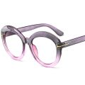 Retro Anti Blue Light Reading Glasses Women Men Oversized Round Eyewear Frames Gradient Eyeglasses Presbyopia Diopter 0 to +6.0. 