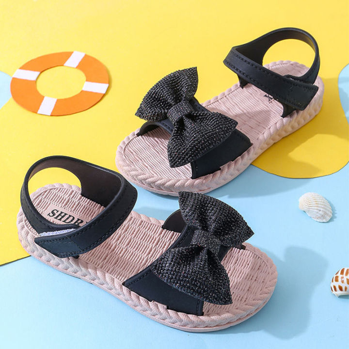 Baby%20Girls%20Bowknot%20Sandals%20Soft%20Sole%20Beach%20Shoes%20Toddlers%20Newborn%20Infant%20Summer%20Shoes%20-%20Image%205