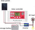 Efficient 10A Solar Charge Controller 120W - Equipped with LCD Display and MCU Control - Suitable for 12V 10A Solar Systems. 