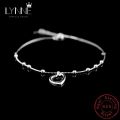 【Limited edition】 New Fashion Foot Anklet 925 Sterling Ladies Silver Anklets Bracelet Chain For Women Love Heart Pendant Foot Pulseras Jewelry.