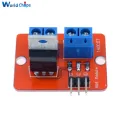 【The road to happiness Store】Top Mosfet Button IRF520 Mosfet Driver Module 3.3V-5V Power For Arduino MCU ARM For Raspberry Pi MOS PWM Dimming LED Hot. 
