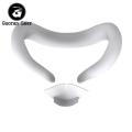 VR Face Cover Sweat-Proof Silicone Cushion VR Accessories Lightproof Anti-Leakage Face Cover Compatible For Meta Quest 3 VR Gaming Headsets. 