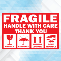 Fragile Handle with Care sticker Care Mark Please Tag With Shipping For Express Label Stickers Fragile.
