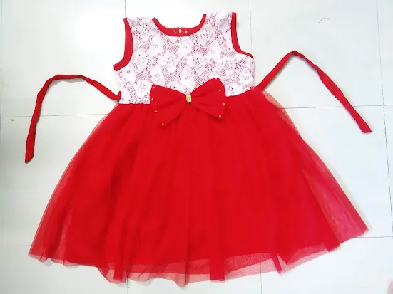 baby%20girl%20red%20colour%20party%20dress%20for%20all%20season%200-12%20years%20girls%20-%20Image%205