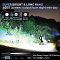 Super 300W Ultra Powerful Flashlight Built 3600mAh Battery Rechargeable Tactical Torch High Power Led Flashlight Camping Lantern. 