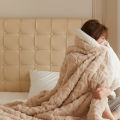 Autumn and winter thickened taffira fleece blankets, warm blankets, lamb's wool blankets, flannel casual blankets, bed sheets, quilt blankets, cross-border.