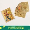 10/25/55 Pcs Pokemon Golden Cards Gold Foil Set English Version. 