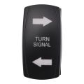 Turn Signal Rocker Switch LED for RV Vehicle 4Pin Universal Switch. 