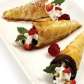 Stainless Steel Cone Shape Spiral Croissant Pointed Tube Bread Mold Baking Tool.