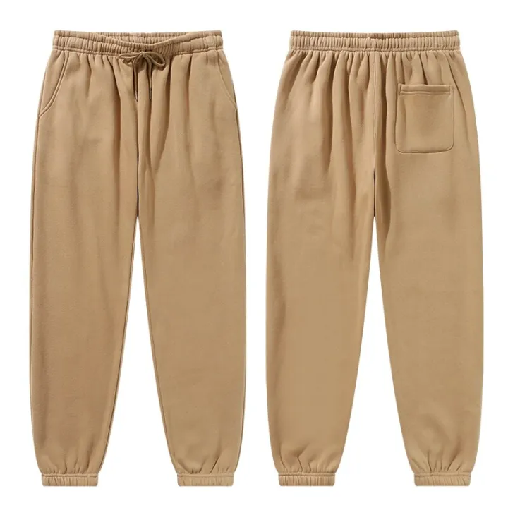 Pants%20Men's%20Trousers%20Winter%20Jogging%20Sweatpants%20Joggers%20Women%20Fleece%20Brown%20Cotton%20Black%20Plain%20Casual%20Fashion%202022%20-%20Image%202