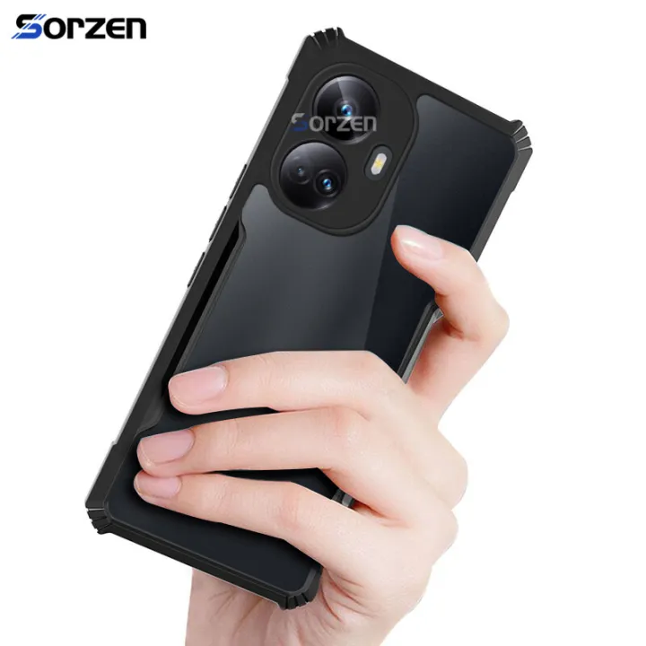 For%20Realme%2010%20Pro%20plus%20/%20realme%2010%20Pro%20+%20Xundd%20Back%20Cover%20Transparent%20bumper%20Hard%20Phone%20Case%20-%20Image%204