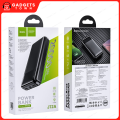 HOCO | J72A Easy Travel 20000mAh Power Bank | Dual USB 5V/2A Output | Type-C & Micro-USB Input | LED Battery Indicator | ABS+PC Shell 145×68×28mm | For Android & iPhone.
