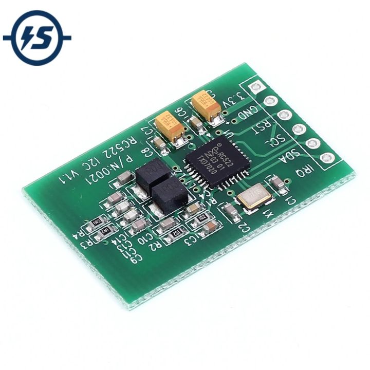 【YIYANGMAOYI111】RC522 I2C Module Reader Card Module Inter IC Card RF Sensor Module Ultra-Small