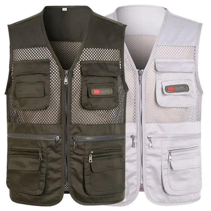 Vest%20Summer%20Thin%20Quick-Drying%20Working%20Waistcoat%20Ultra-Thin%20Men's%20Waistcoat40to50Multi-Year-Old%20Pocket%20Vest%20Jacket%20-%20Image%203