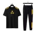 Black Cotton Combo T-Shirt & trouser Pant for Man- Tshirt and trouser pants for men. 