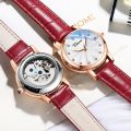 New CHENXI Women Automatic Mechanical Watch Top Brand Luxury Wrist Watch Waterproof Female Leather Business Clock Reloj De Mujer. 