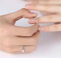 【hot】 2Pcs/Sets Zircon Heart Matching Couple Rings Set Forever Endless Love Wedding Ring For Women Men Charm Jewelry. 