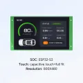 ESP32 Development Boad 7 Inch Capacitive Touch 800x480 Display ESP32-S3R8 MCU Optional RS485 Audio for Smart Home(B) Easy Install. 