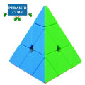 Pyramid Rubiks Magic Cube - 3 Stage. 