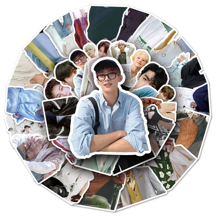 50%20Zhang%20SEVENTEEN%20Graffiti%20South%20Korea%20Star%20Men's%20Group%20Xu%20Minghao%20Peripheral%20DIY%20Phone%20Case%20Luggage%20Sticker%20-%20Image%205