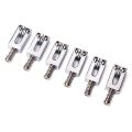 6 Pcs Electric Guitar Bridge Saddles Flat & 1 Pcs 38Inch Guitar Bag Oxford Cloth Shoulder Gig Bag. 