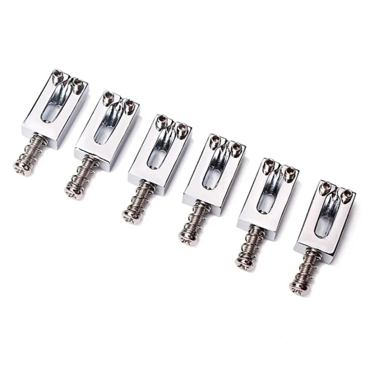 6%20Pcs%20Electric%20Guitar%20Bridge%20Saddles%20Flat%20&%201%20Pcs%2038Inch%20Guitar%20Bag%20Oxford%20Cloth%20Shoulder%20Gig%20Bag%20-%20Image%203