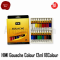 MIYA HIMI Gouache Paint Tube Set (12ML) — 12, 18, 24, 36 Colors. 