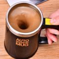 Plastic B Shape Automatic Magnetic Force Magnetized Cup Dedicated Coffee Stirring Stir Bar Stirrer Small Magneton Thermos Cup Accessories. 