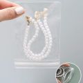 Transparent Zipper Lock Plastic Pouch Bag 6x8cm | Small Jewelry Storage Bag | Resealable Mini Zip Bag. 