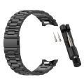 (COD Available) Three Beads Button Quick Release Metal Watch Band For Samsung Galaxy Watch 6 Classic 43 / 47mm.
