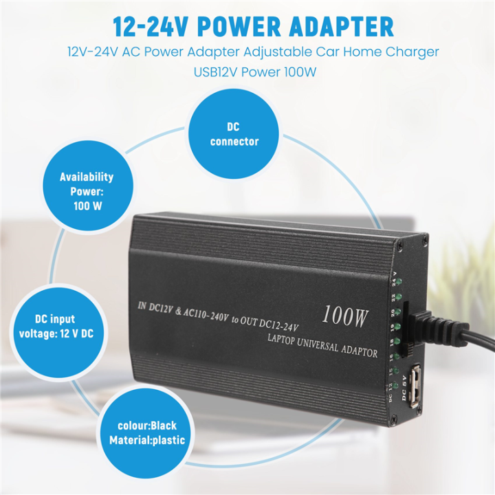 Universal%2012V-24V%20AC%20Power%20Adapter%20Adjustable%20Car%20Home%20Charger%20-%20Image%203