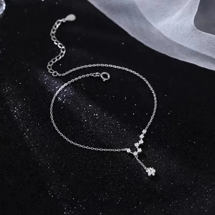 %E3%80%90Daily%20Deals%E3%80%91%20925%20Sterling%20Silver%20Star%20Anklet%20Fashion%20Simple%20Charm%20Anklet%20Birthday%20Gift%20for%20Women's%20Fine%20Jewelry%20Accessories%20-%20Image%202
